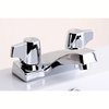 Kingston Brass KB100LP 4" Centerset Bathroom Faucet, Polished Chrome KB100LP